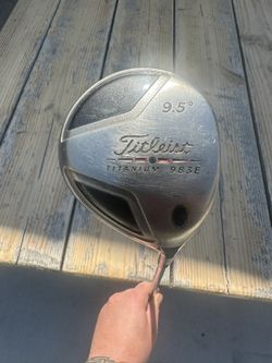 Titleist 983E Driver - Stiff Steel Shaft 9.5 Degree Loft