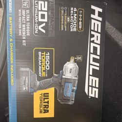 Hercules 20v Wrench Kit