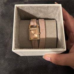 Pretty Pink Authentic Michael Kors Watch For Women