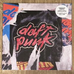 Daft Punk 2LP Vinyl Record - Homework Remixes - New Sealed 