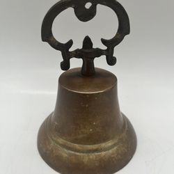 Brass Bell. Height: 5” Diameter: 3.75”
