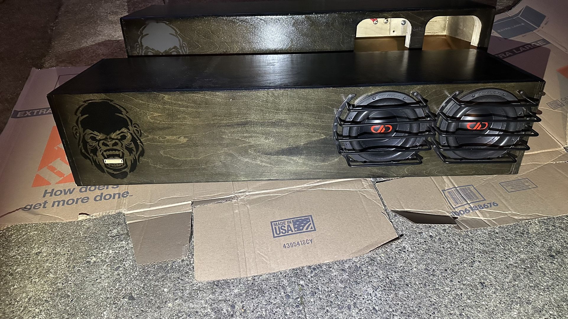 MBE Custom Box With DD Audio 608F Subs
