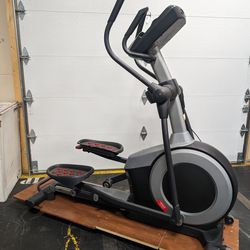 Free motion 515 Elliptical with Power Incline used like a New