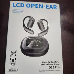 LCD Open Ear Stereo Earbuds 