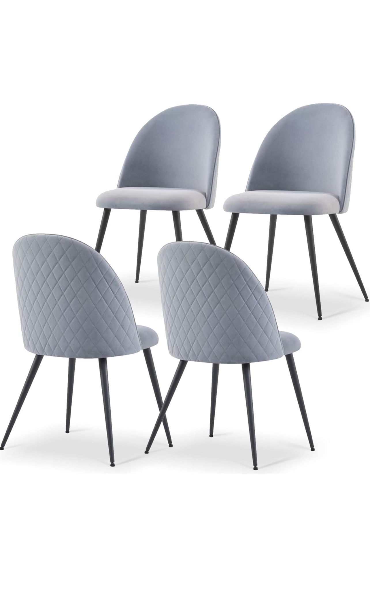Velvet Dining Chairs Set Of 4