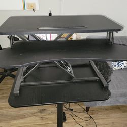 Rising Monitor Stand - Black