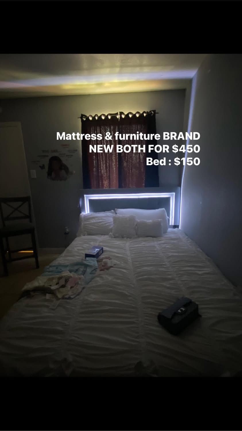 Queen Bed Frame And Mattress