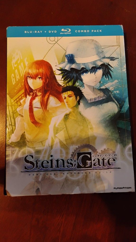 Steins;Gate Part One Episodes 1-12 Blu-Ray + DVD Set