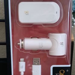 iPhone Charger Pack ~ D8 3  in 1 Combo Pack ~ Brand New