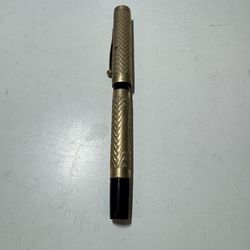 Vintage Morriset Pen Fountain Pen 1/40 14K Gold Filled Lever Fill