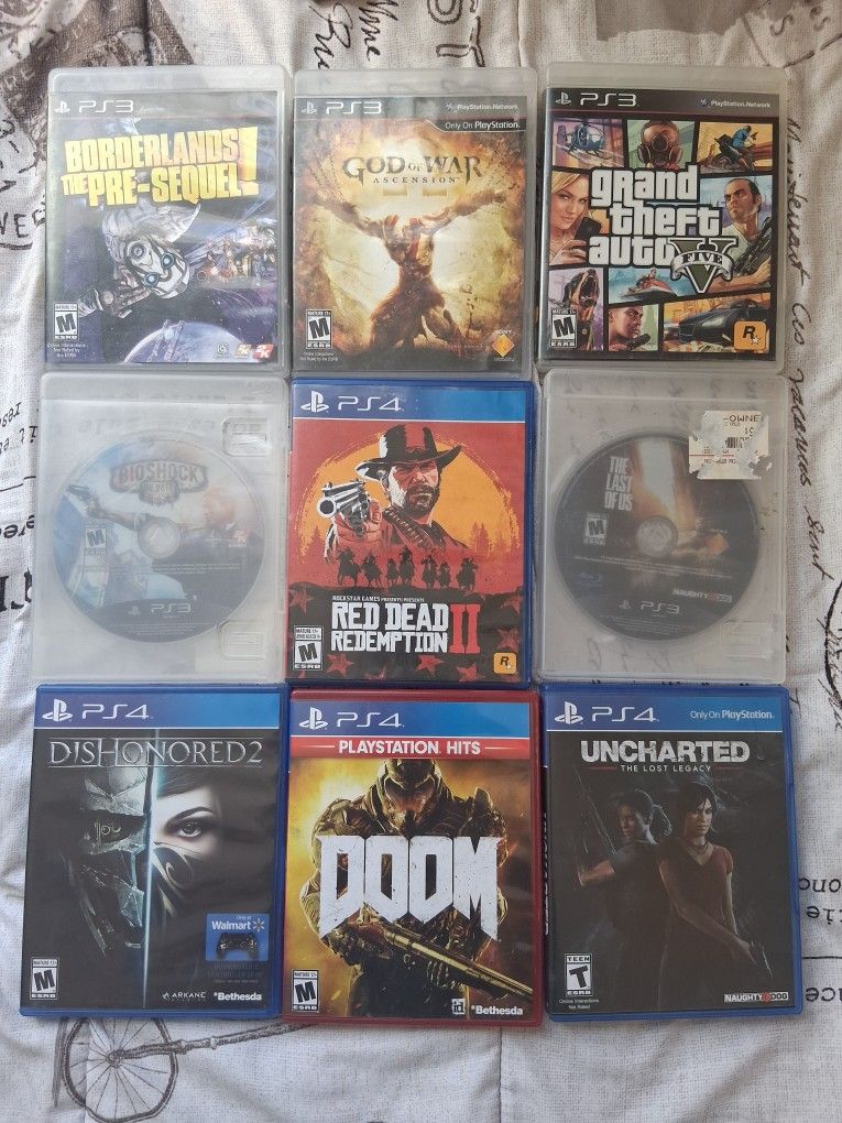Games PS4 And PS3