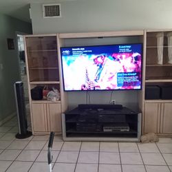 Entertainment Center/shelving For Storage