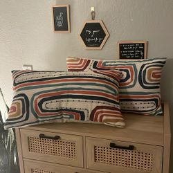 Colorful World Market Lumbar Pillows