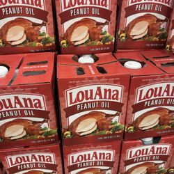 LouAna Peanut Oil – 3 Gallon (384 oz) – $30