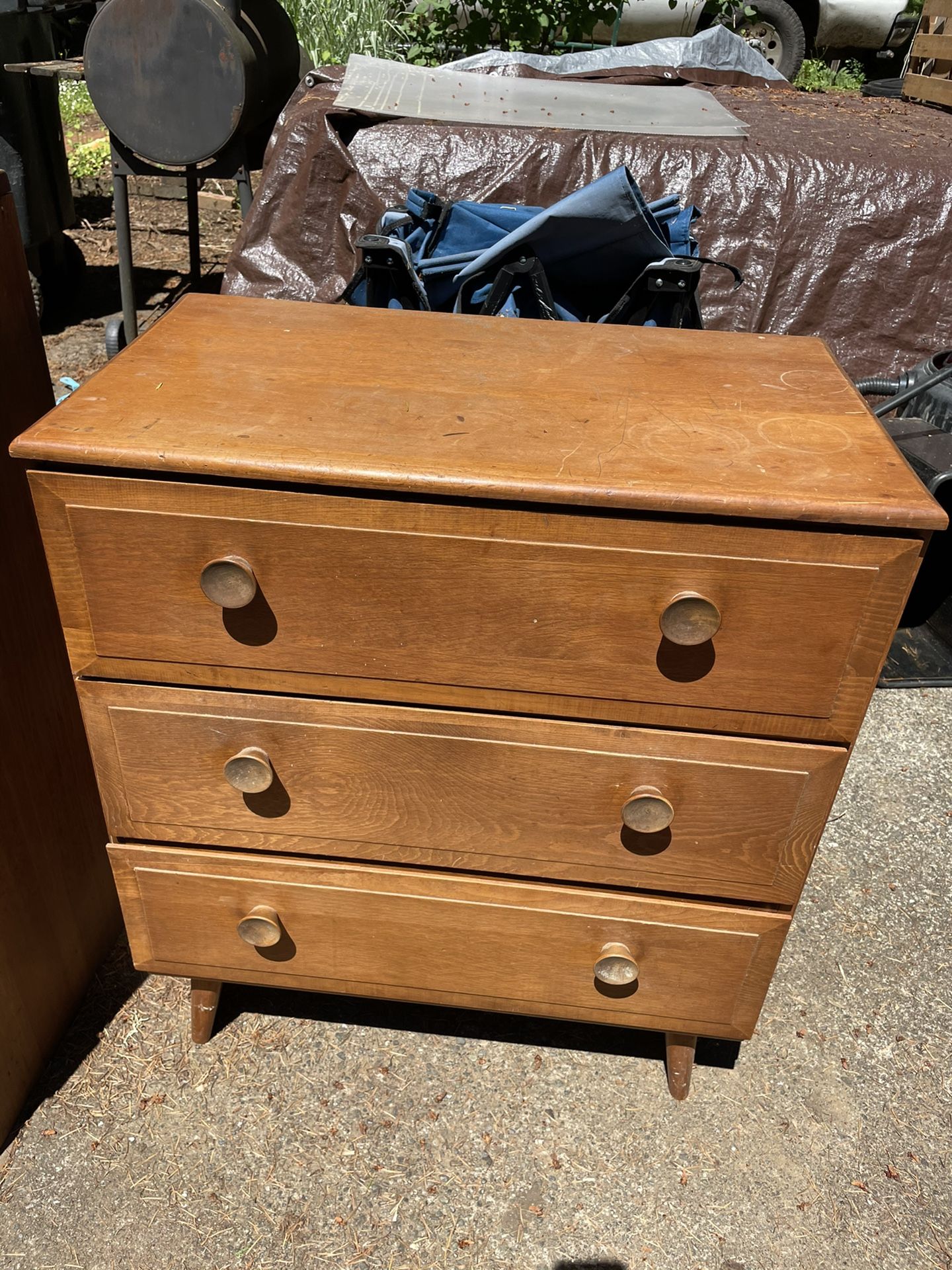 Mid Century Antique Dresser