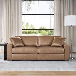 INBOX !!!  Harrison TOP GRAIN Leather Sofa