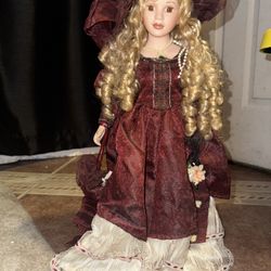Bispue Porcelain Doll 
