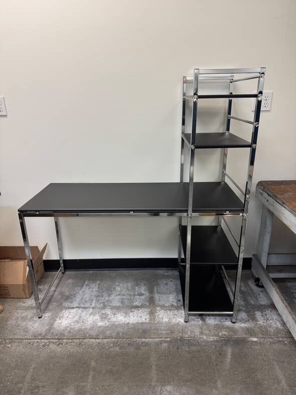 Writing Desk With Shelves