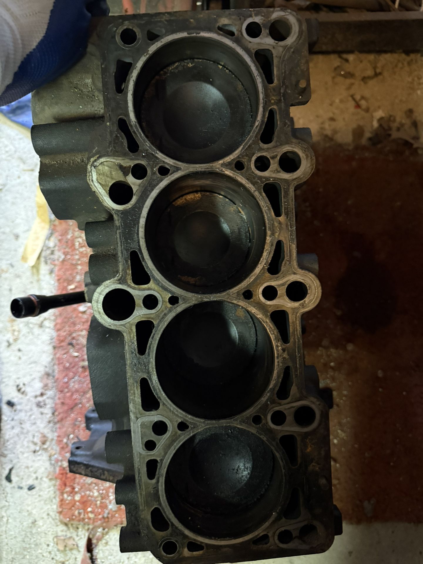 2007 BPY Audi A4 block and rotating assembly