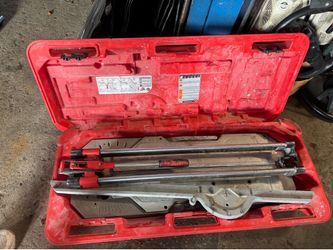 Rubi tool TX 700 tile cutter with case