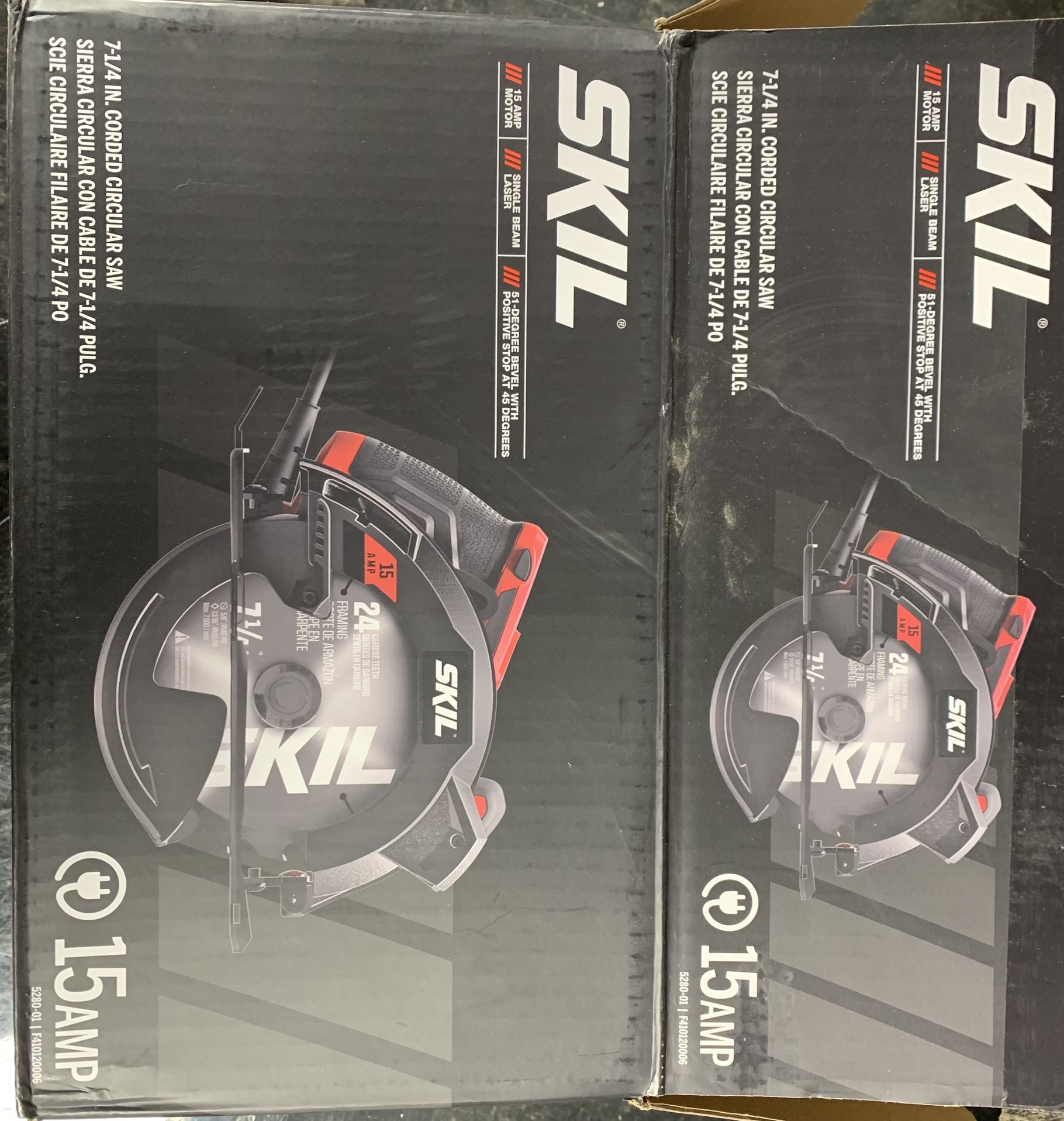 7 1/4 in Skil Circular Saw w/ Extra Blade
