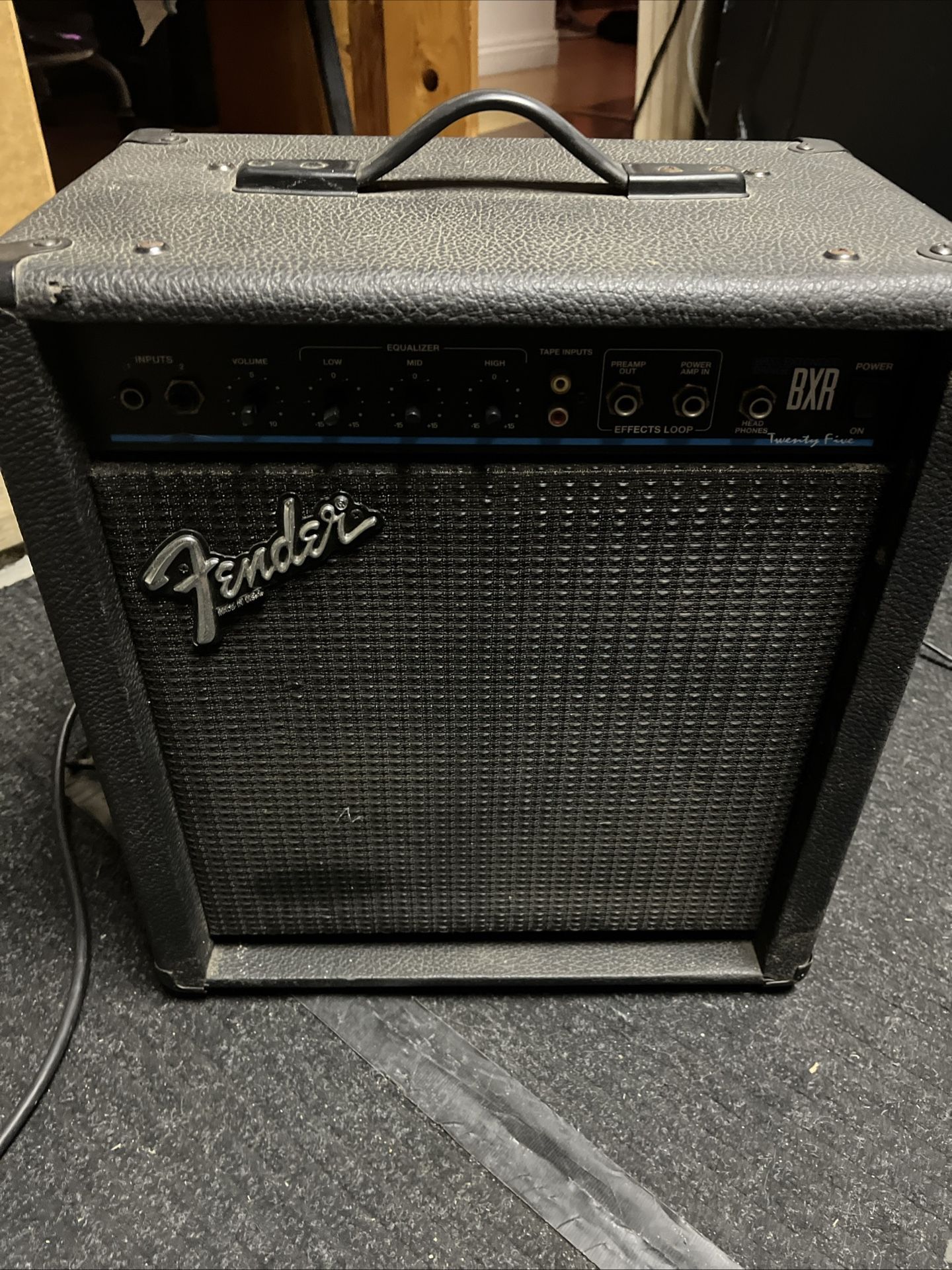 Fender Bass Extender Range BXR Twenty Five 25 Bass Amplifier Pr-190 TESTED