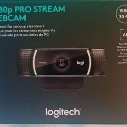 1080p Logitech Pro-Streaming Webcam
