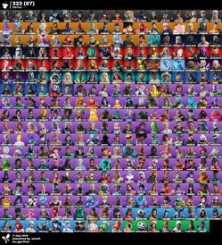 Stacked Fortnite account