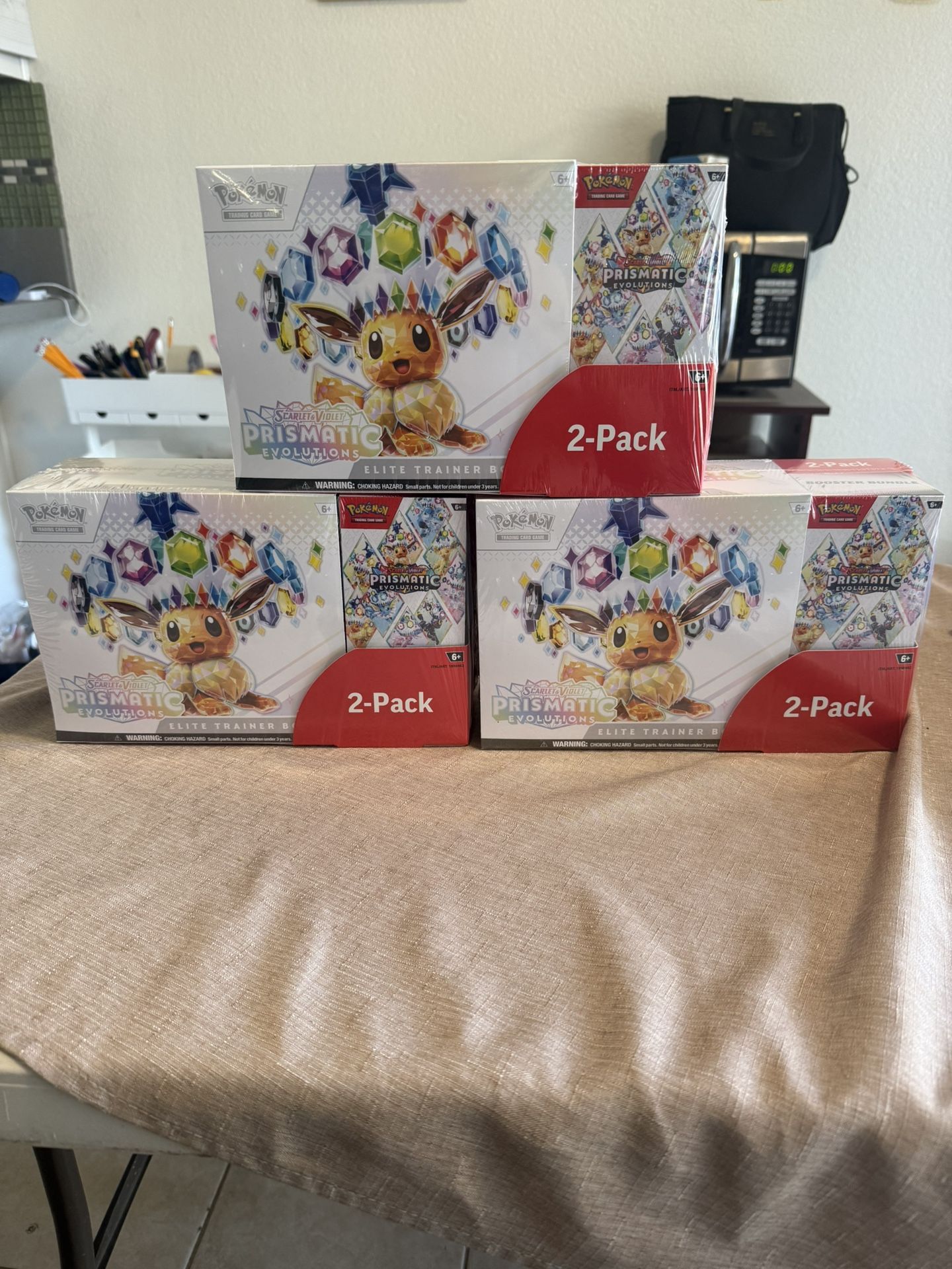 Prismatic Evolutions ETB/Booster Bundle 2 Pack