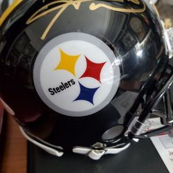 Hines Ward Signed Mini Helmet