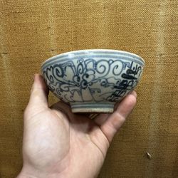 Chinese Antique Ming Dynasty Porcelain Bowl Artifact From 1(contact info removed)