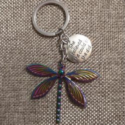 Dragonfly Keychain 
