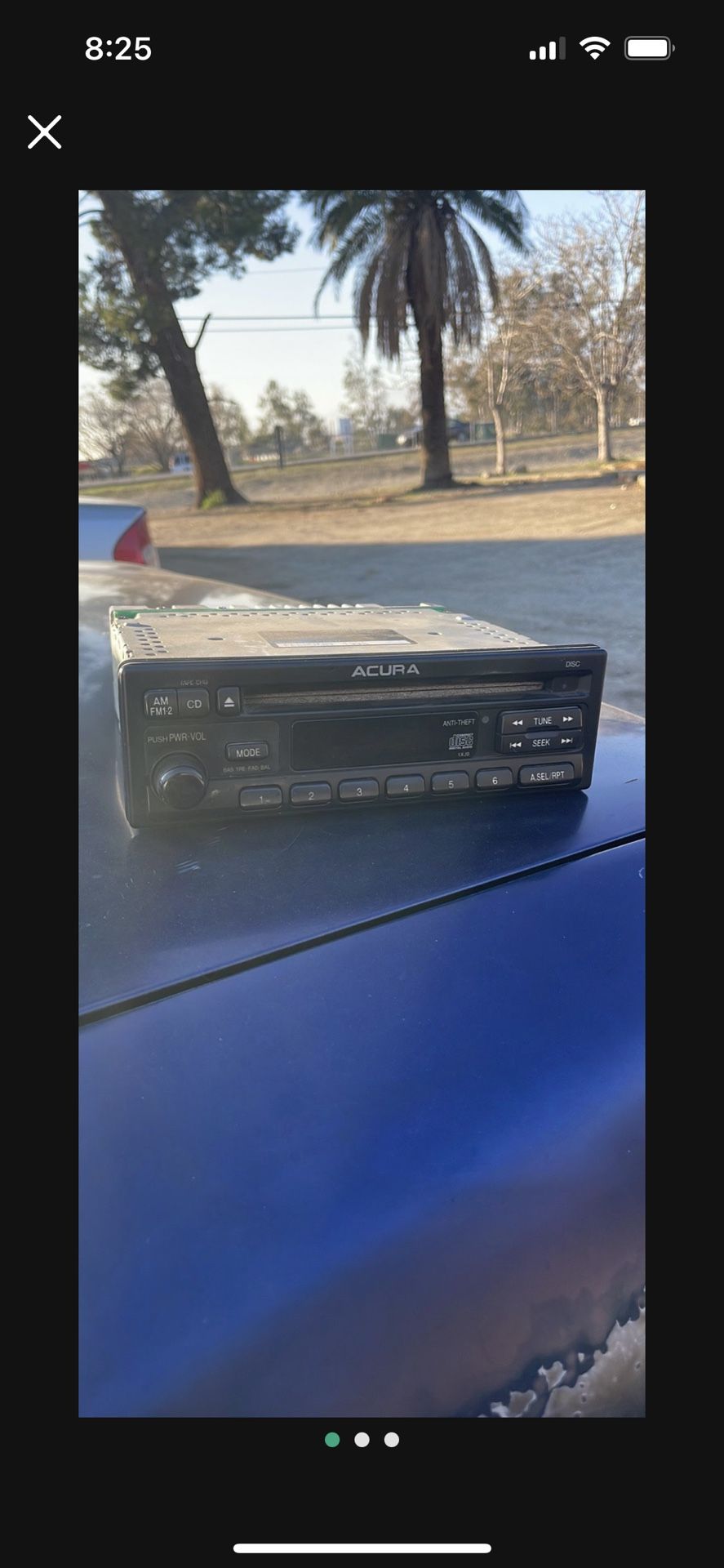 ACURA INTEGRA STOCK STEREO