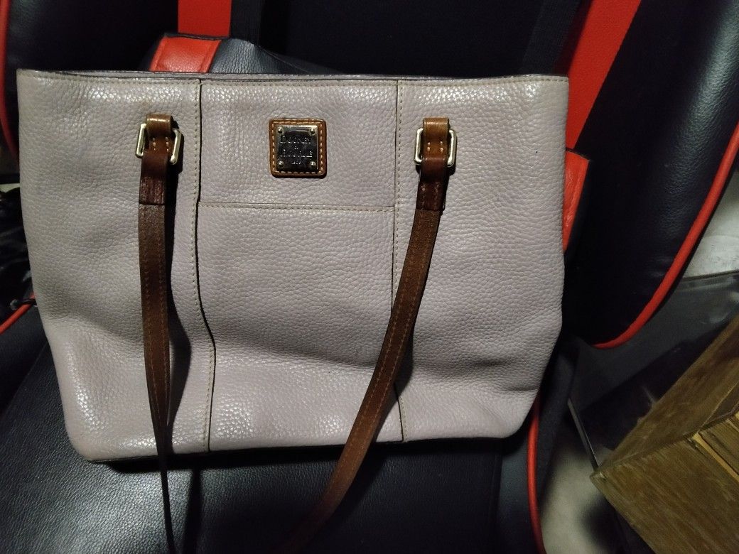 Dooney And Bourke Purple Leather Purse