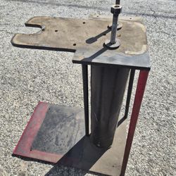 Heavy Duty Pedestal Stand Base For A Arbor Press, Vise Grinder Tool Shop Garage Tools 