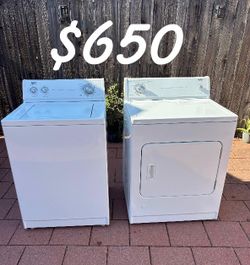 Washer /gas dryer