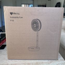 Brand New Foldable Fan F10 Air Dog - In Box, Never Used