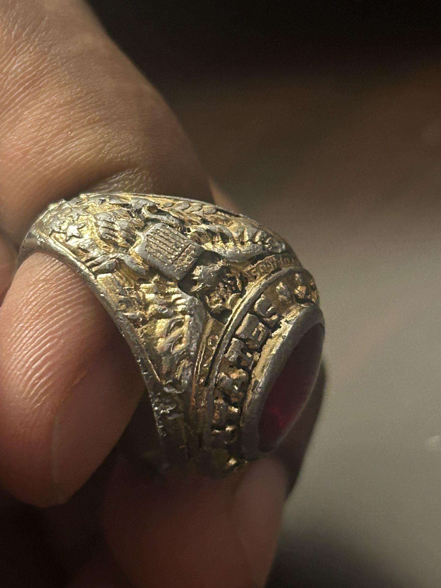 Vintage Us Army Ring
