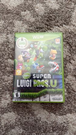 New super luigi U for nintendo wii u new sealed