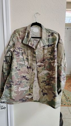 Men's M-L Army OCP Multicam Combat Uniform Jacket