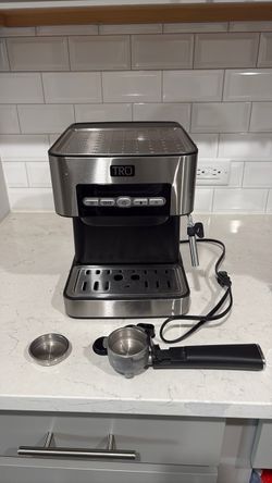 TRU Stainless Steel Espresso Machine