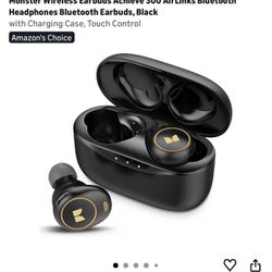 Monster Wireless In Ear Headphones ( { Or Best Offer } )