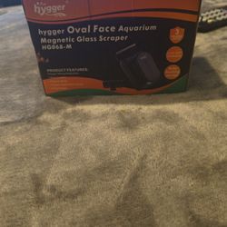 Hugger Oval Face Aquarium Magnet Glass Scraper