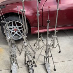 Various Cymbal and HiHat Stands