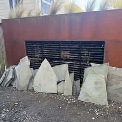 ~220 sqft of Montana Blue Flagstone