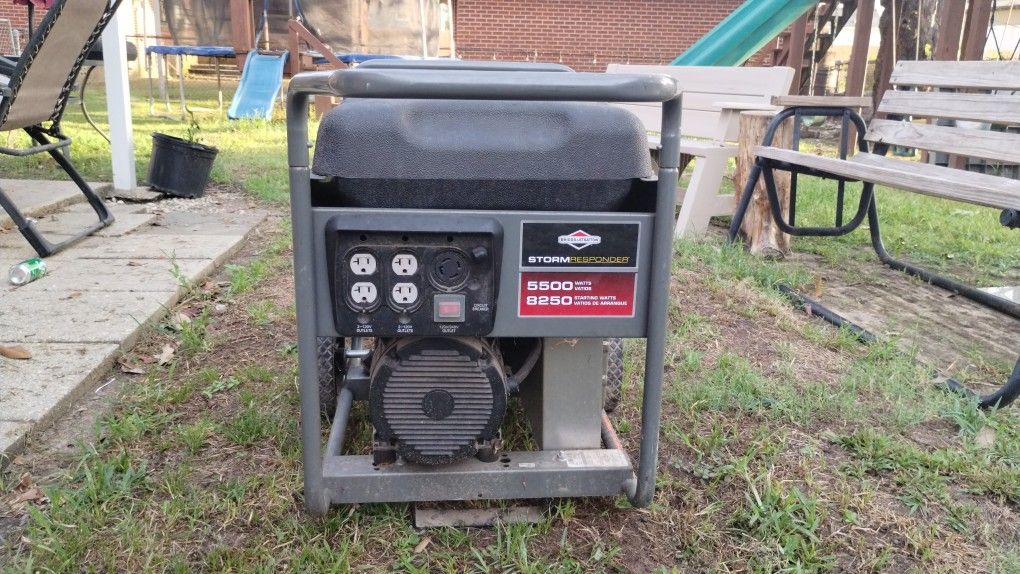 Briggs And Stratton storm Responder generator For Sale.