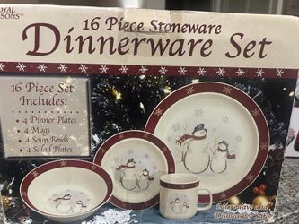 Christmas Dinnerware set