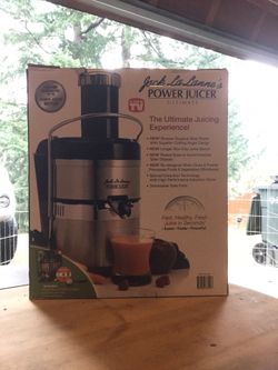 Jack La Lanne’s Power Juicer