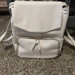 Rori Rose Brand New Cream/Pink Diaper Bag Backpack