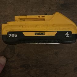 Dewalt 20v 4ah Bat Pak 